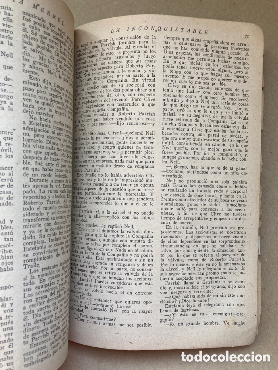 Libros de segunda mano: La Inconquistable de Concordia Merrel - Foto 4