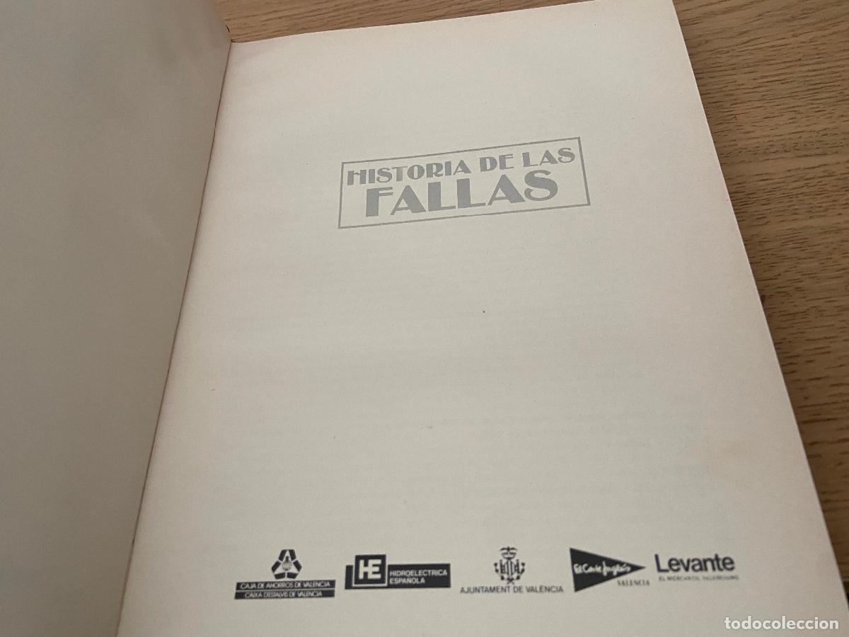 Libros de segunda mano: HISTORIA DE LAS FALLAS - LEVANTE EMV - 1990 - Foto 2