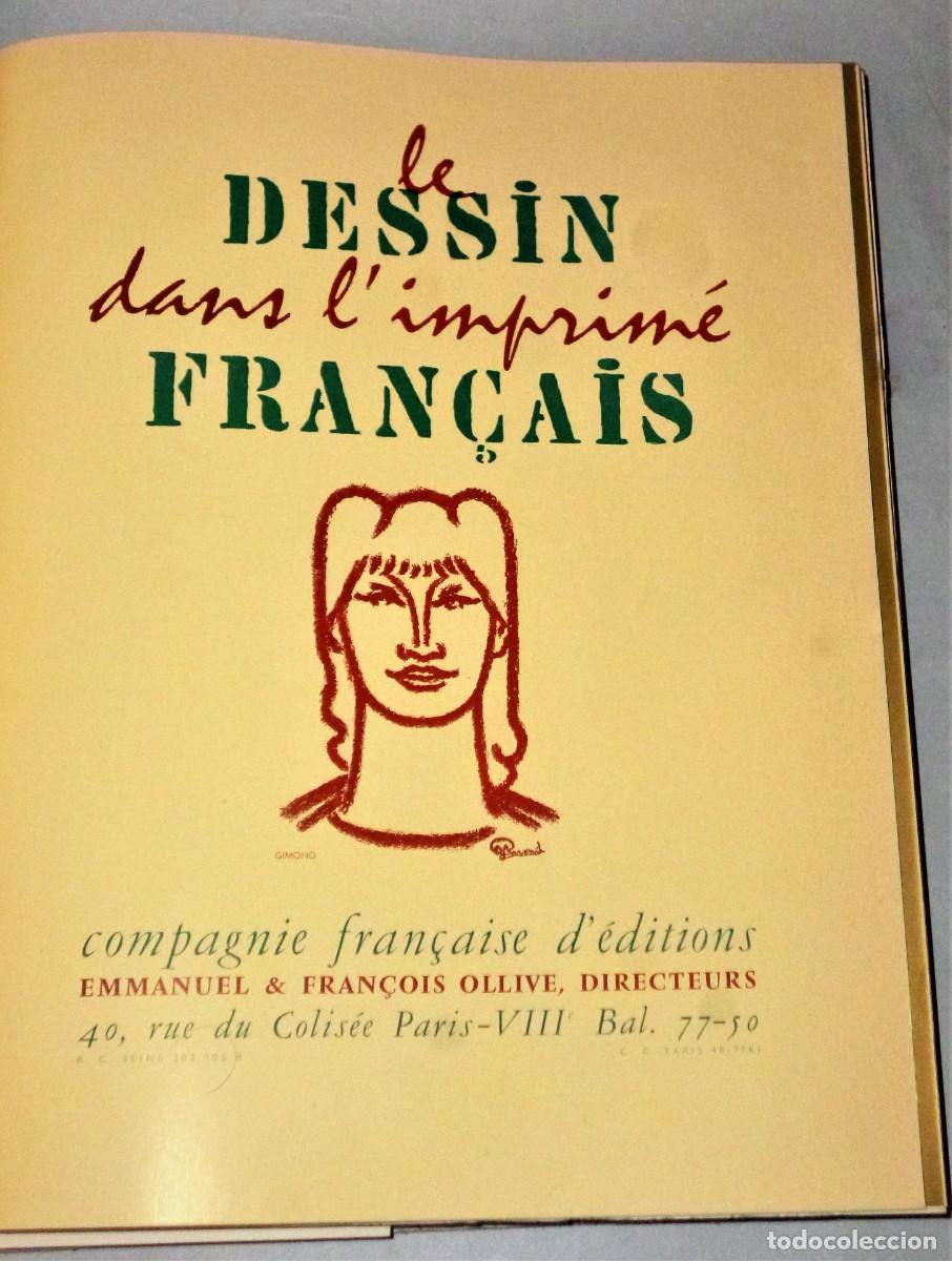 Libros de segunda mano: LE DESSIN DANS L&acute;IMPRIM&Eacute; FRAN&Ccedil;AIS - Foto 6