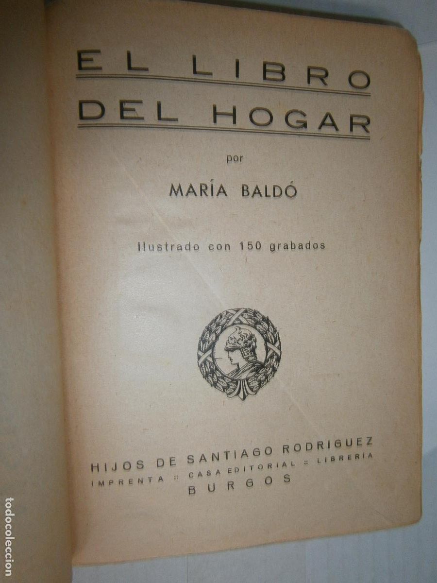 Libros de segunda mano: ANTIGUO LIBRO - EL LIBRO DEL HOGAR - Foto 2