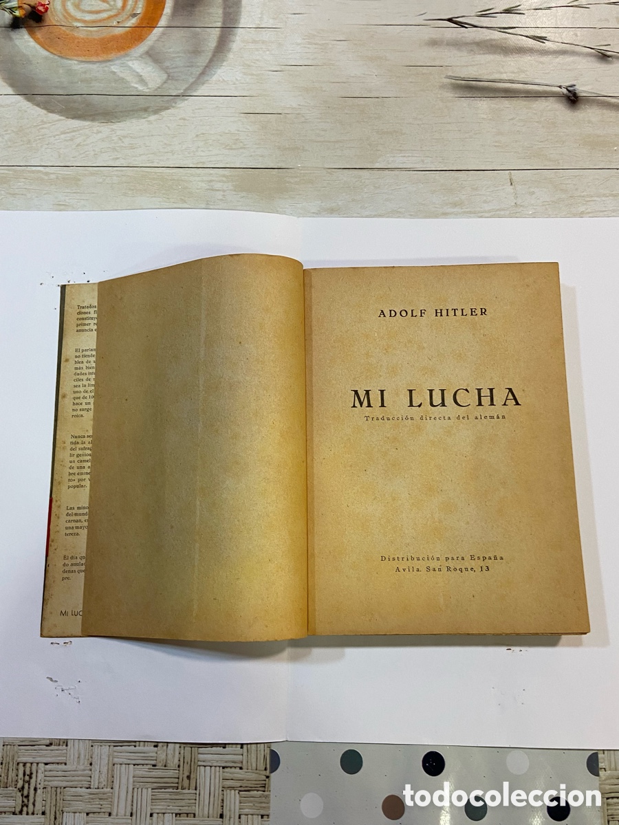 Libros de segunda mano: Mi lucha, Mein Kampf de Adolf Hitler - Foto 2