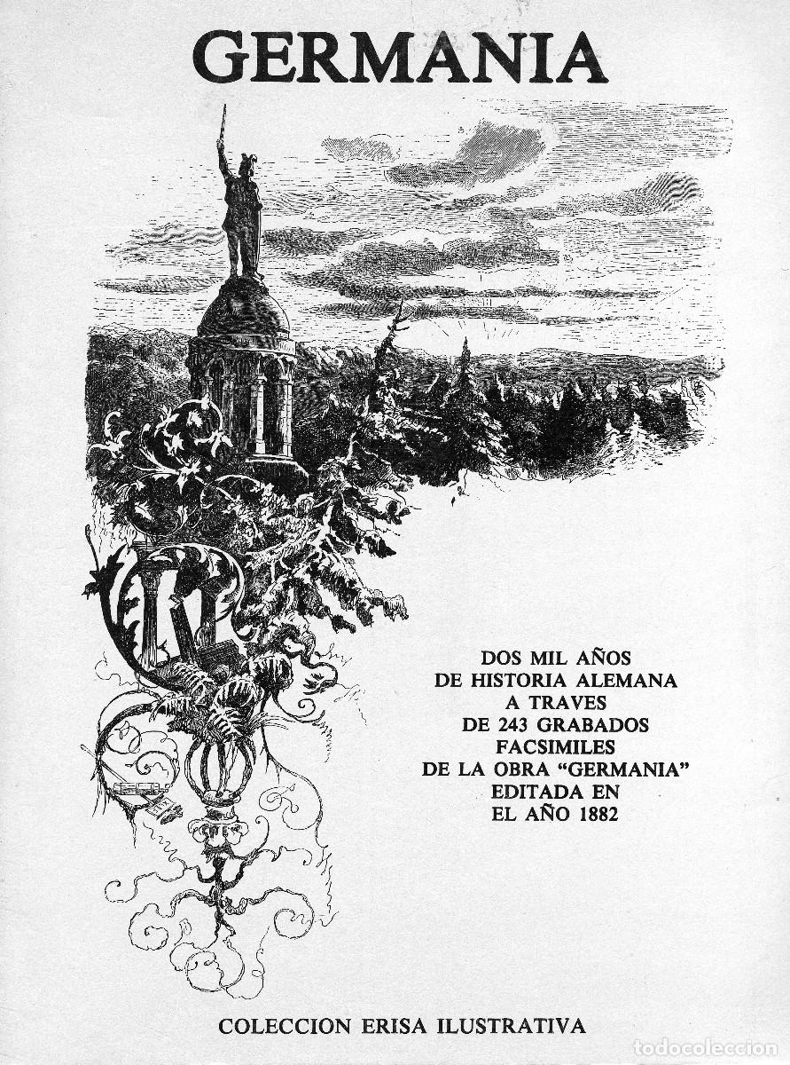 Libros de segunda mano: &rdquo;GERMANIA&rdquo; - GRABADOS FACSIMILES DE &rdquo;GERMANIA&rdquo; EDITADA EN 1882 - ERISA 1982 - Foto 1