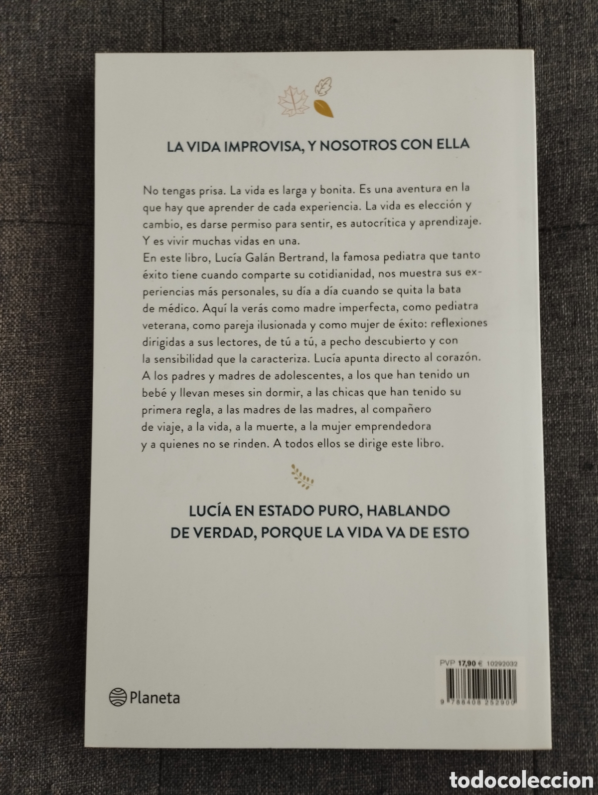 Libros de segunda mano: LA VIDA VA DE ESTO (LUC&Iacute;A GAL&Aacute;N BERTRAND) - Foto 4
