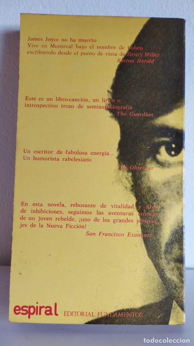 Libros de segunda mano: El juego favorito (Leonard Cohen) - Foto 2