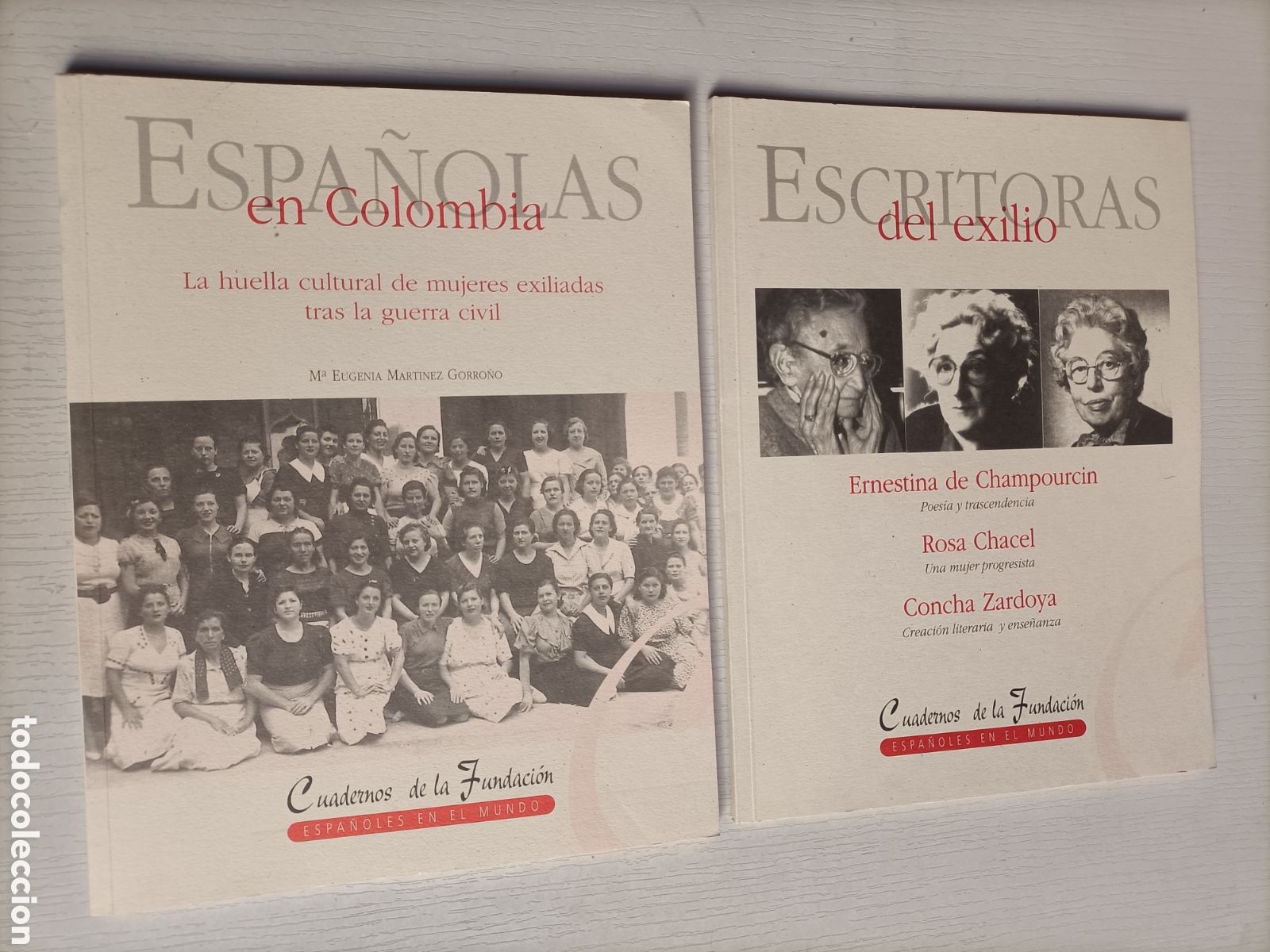 Libros de segunda mano: Escritoras del exilio Ernestina Champourcin .Rosa Chacel.y Espa&ntilde;olas en Colombia exiliadas guerra c