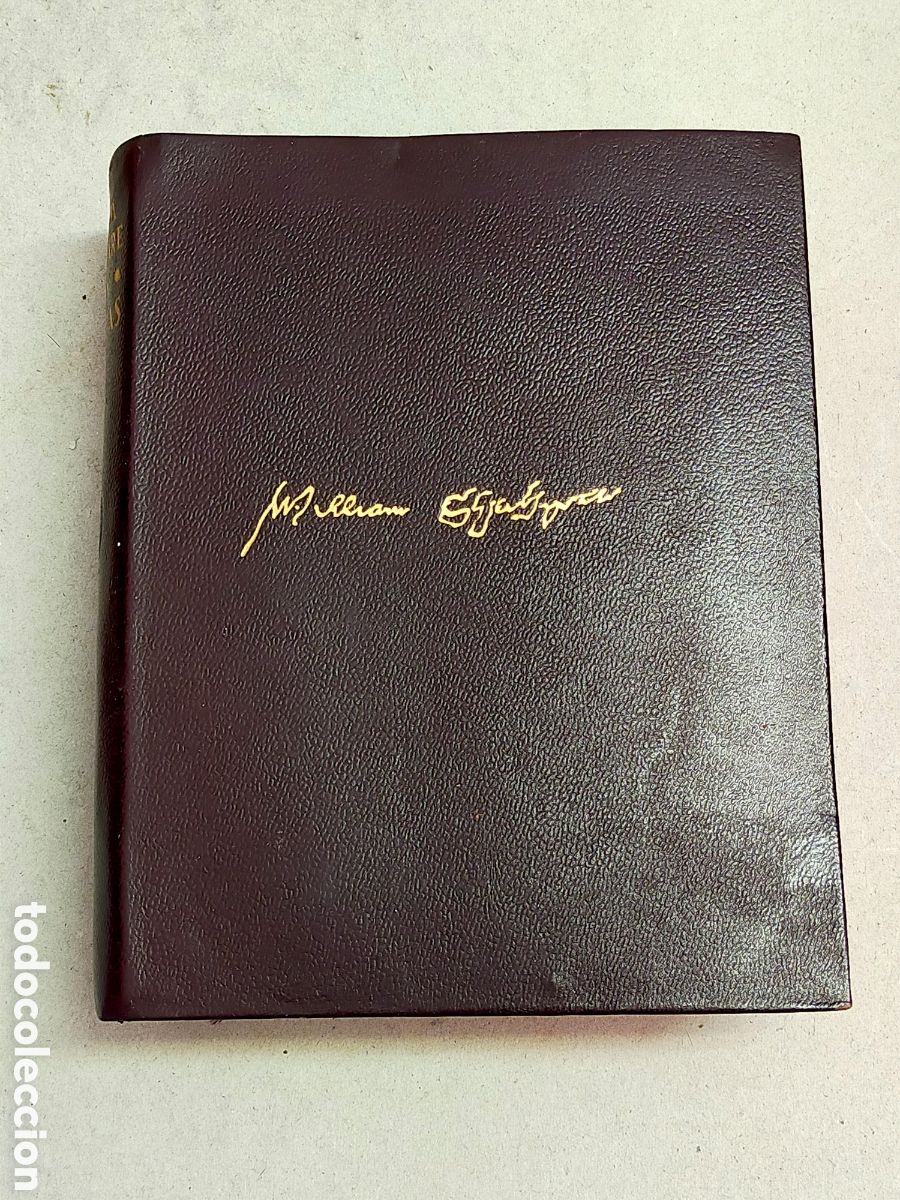 Libros de segunda mano: OBRAS COMPLETAS WILLIAM SHAKESPEARE. AGUILAR. MADRID 1961. - Foto 1