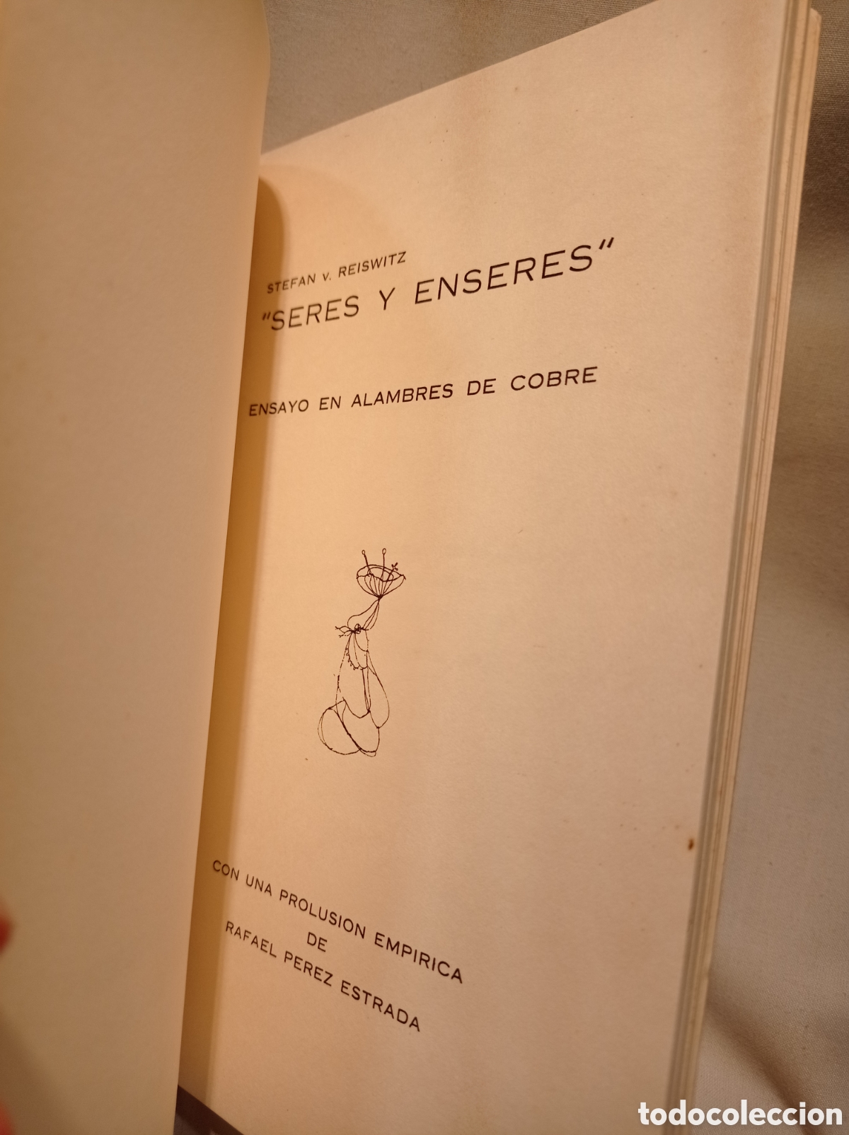 Libros de segunda mano: STEFAN VON REISWITZ. CAT&Aacute;LOGO SERES Y ENSERES - Foto 2