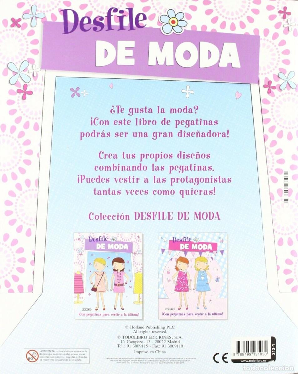 Libros de segunda mano: Libro Desfile de moda idioma Espa&ntilde;ol Todolibro nuevo - Foto 2