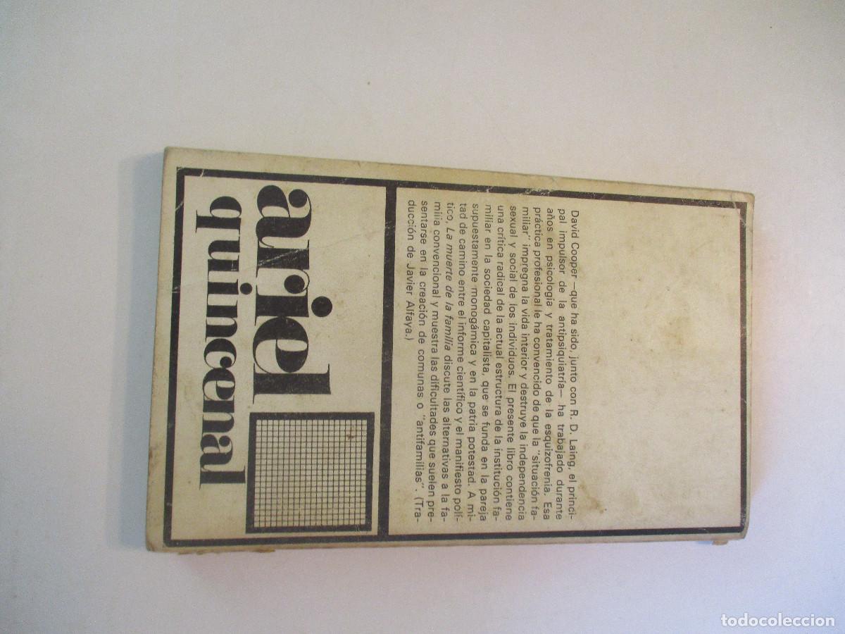 Libros de segunda mano: DAVID COOPER La muerte de la familia W26136 - Foto 3