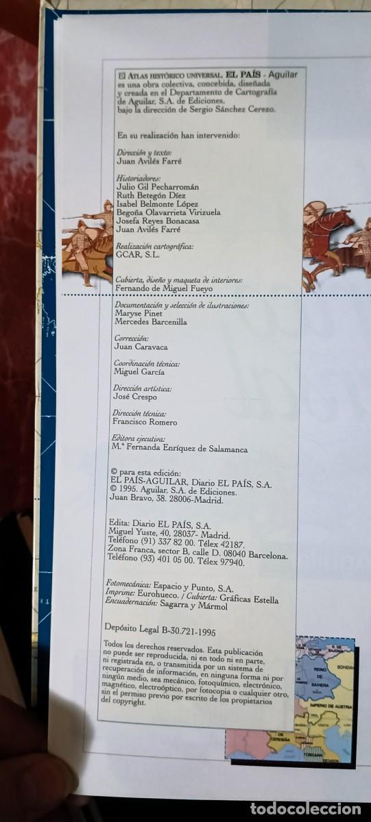 Libros de segunda mano: ATLAS HIST&Oacute;RICO UNIVERSAL - Foto 2