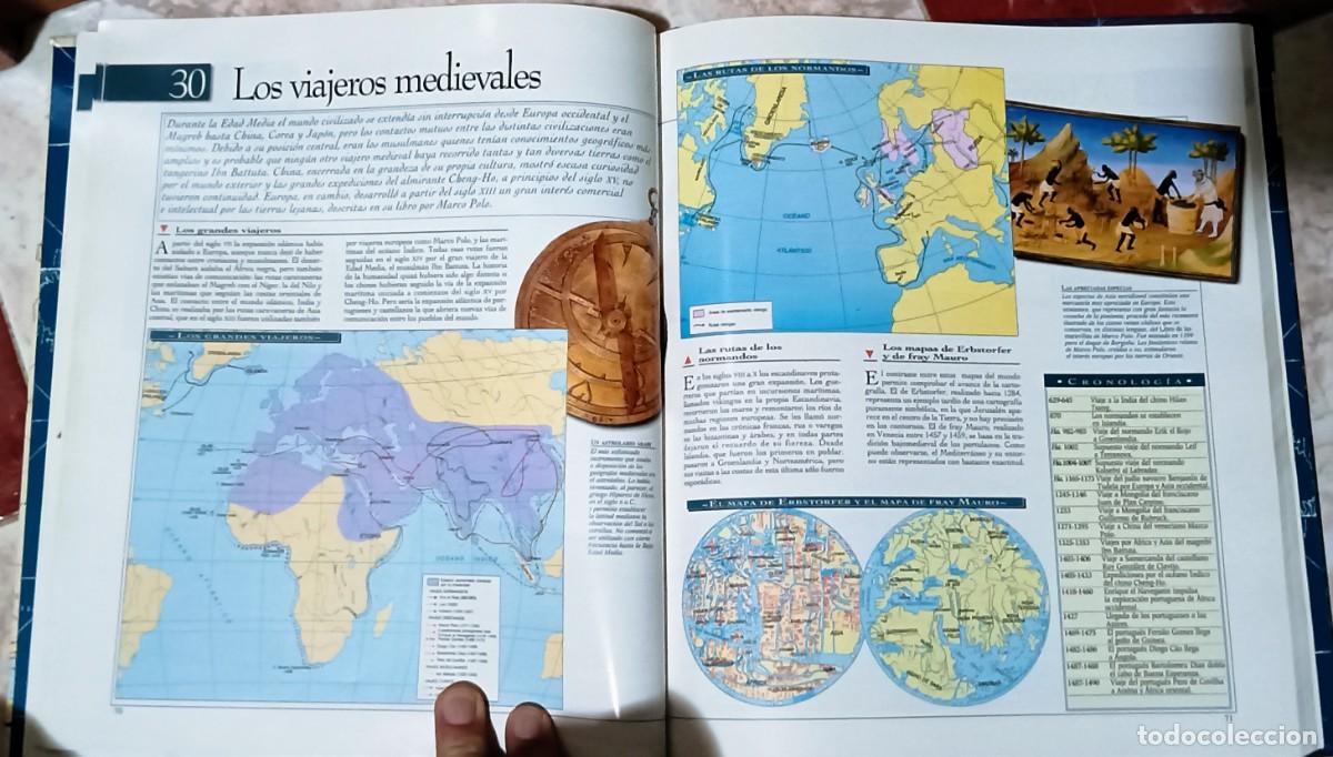Libros de segunda mano: ATLAS HIST&Oacute;RICO UNIVERSAL - Foto 3