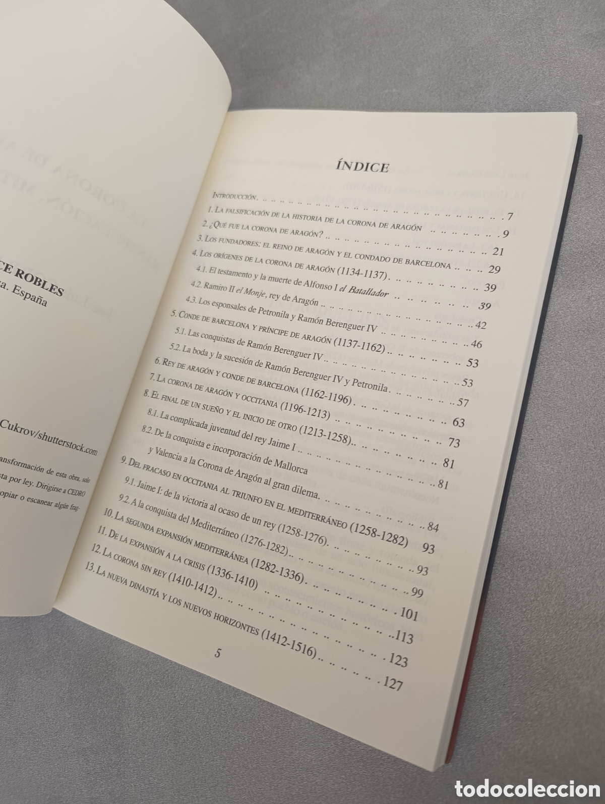 Libros de segunda mano: La corona de Arag&oacute;n. Jos&eacute; Luis Corral. - Foto 4