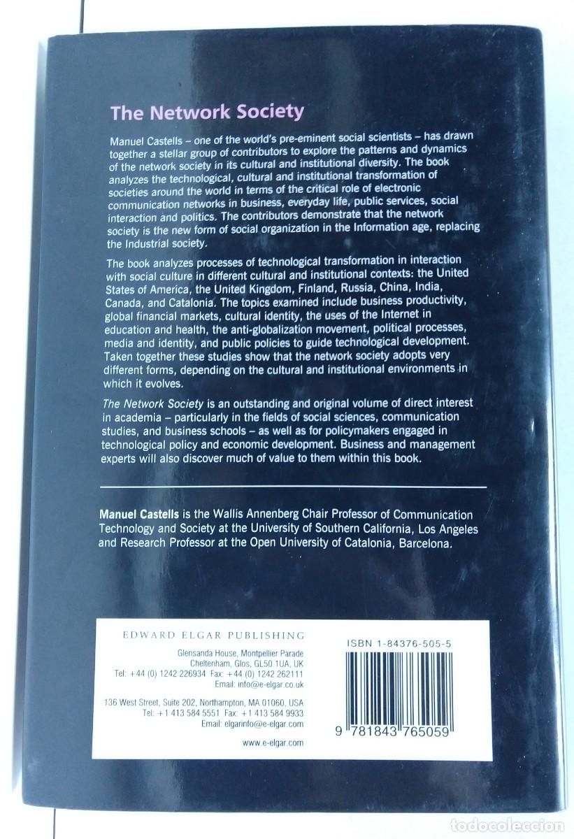 Libros de segunda mano: Manuel CASTELLS, The Network Society - Foto 2