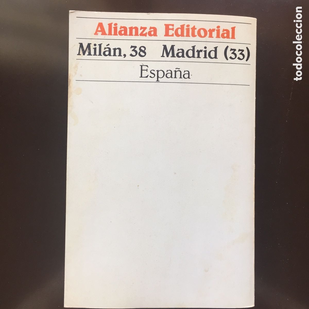 Libros de segunda mano: ALIANZA EDITORIAL CATALOGO GENERAL 1982 - Foto 5