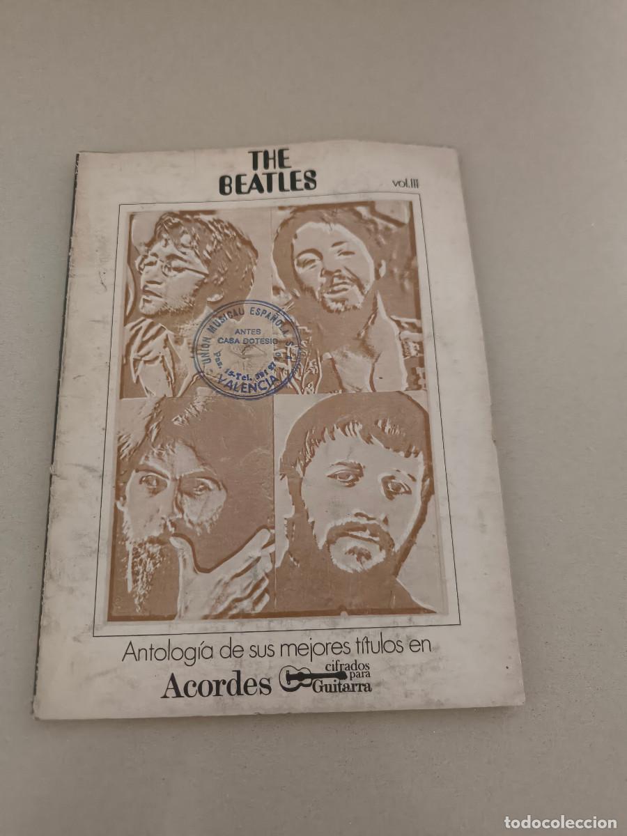Libros de segunda mano: LIBRO MUSICA THE BEATLES ANTOLOGIA DE SUS MEJORES TITULOS ACORDES