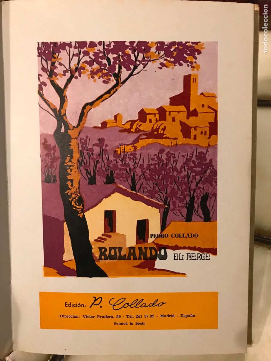 Libros de segunda mano: Rolando el h&eacute;roe. Pedro Collado - Foto 4