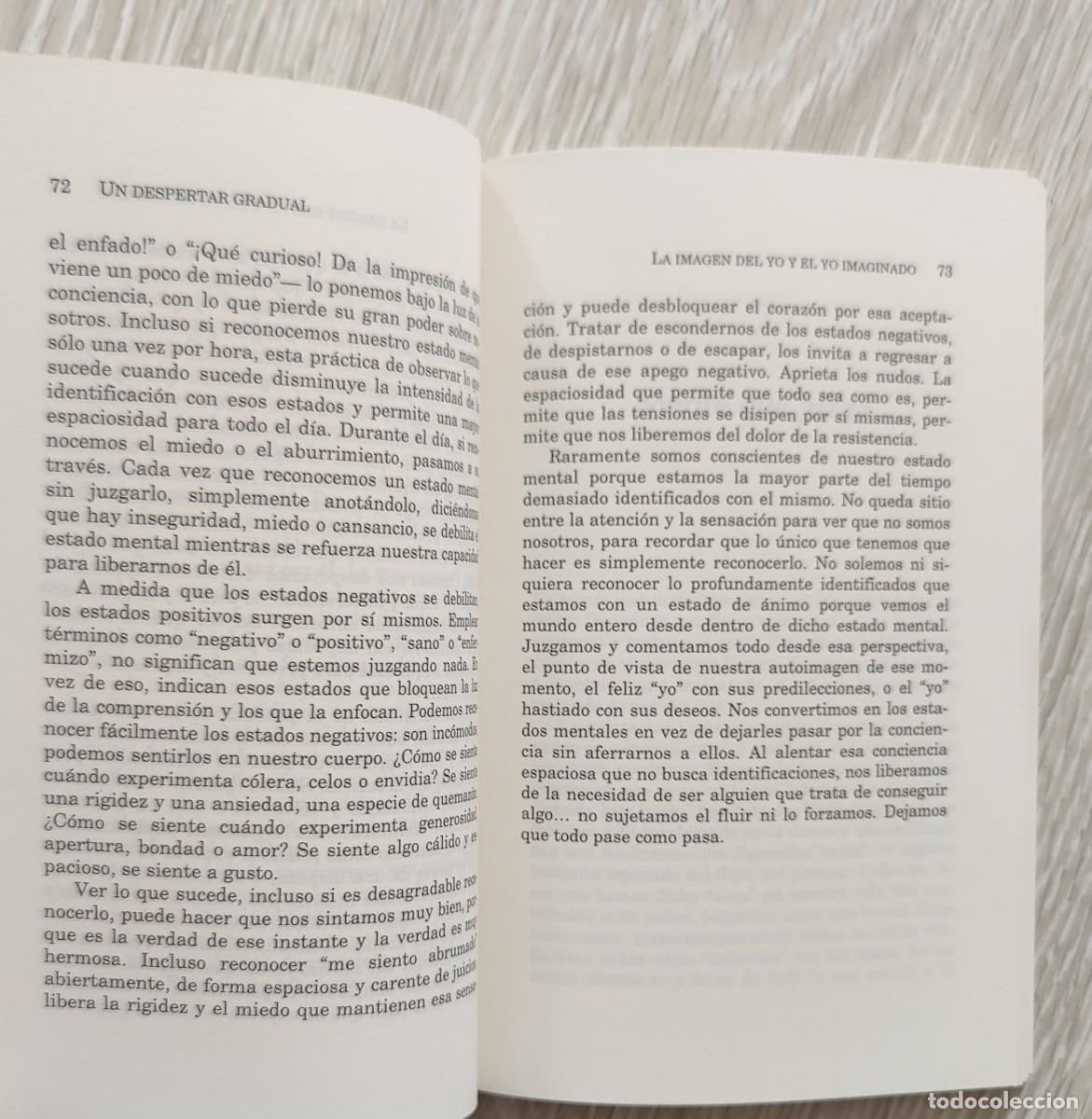 Libros de segunda mano: Libro. Un despertar gradual. De Stephen Levine. Primera edicion. A&ntilde;o 1997. - Foto 4