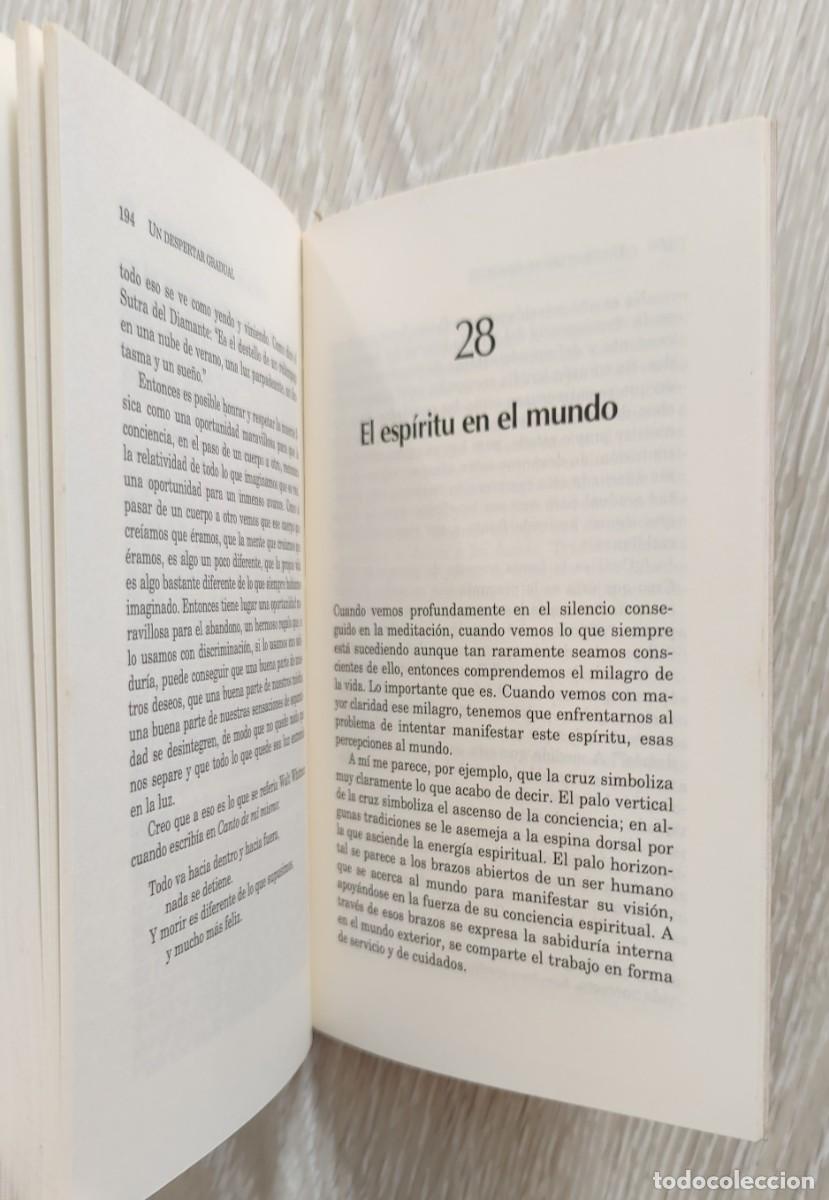 Libros de segunda mano: Libro. Un despertar gradual. De Stephen Levine. Primera edicion. A&ntilde;o 1997. - Foto 6
