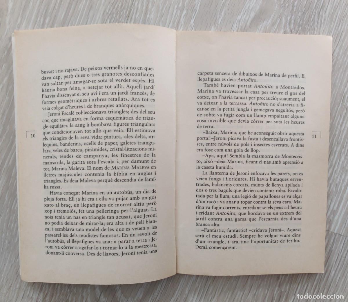 Libros de segunda mano: Libro. Triangles Mortals o La Sala dels Difunts. Catalan. De Olga Xirinacs - Foto 4