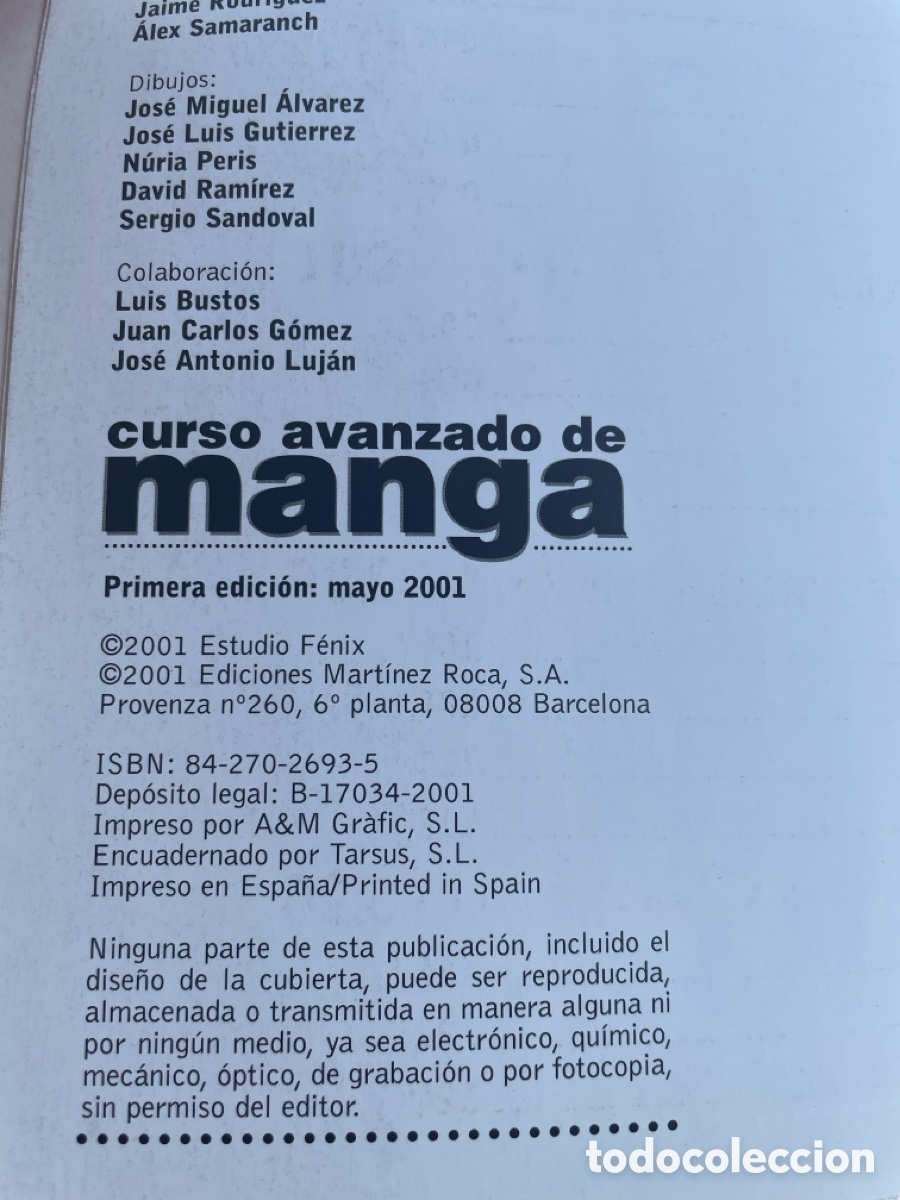 Libros de segunda mano: CURSO AVANZADO DE MANGA 2001 - Foto 4