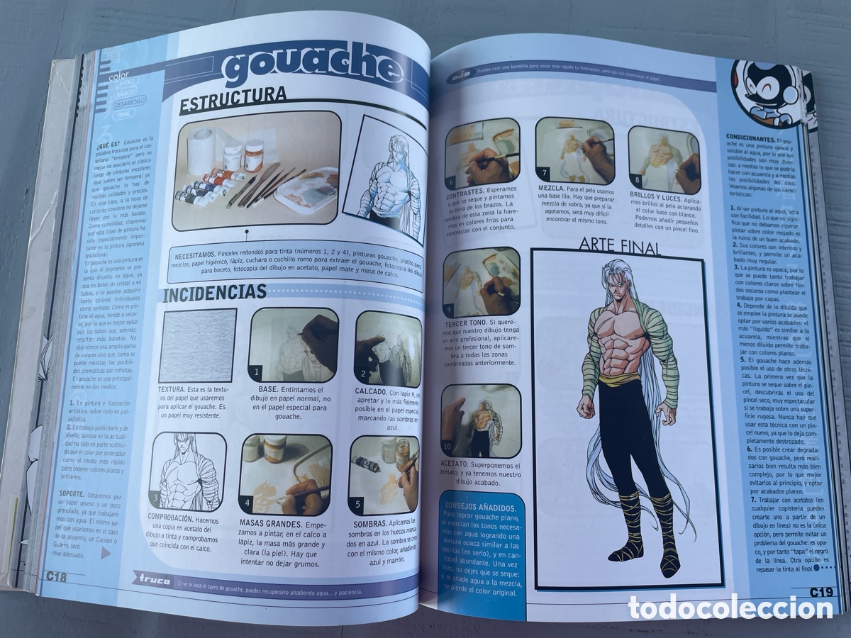 Libros de segunda mano: CURSO AVANZADO DE MANGA 2001 - Foto 8