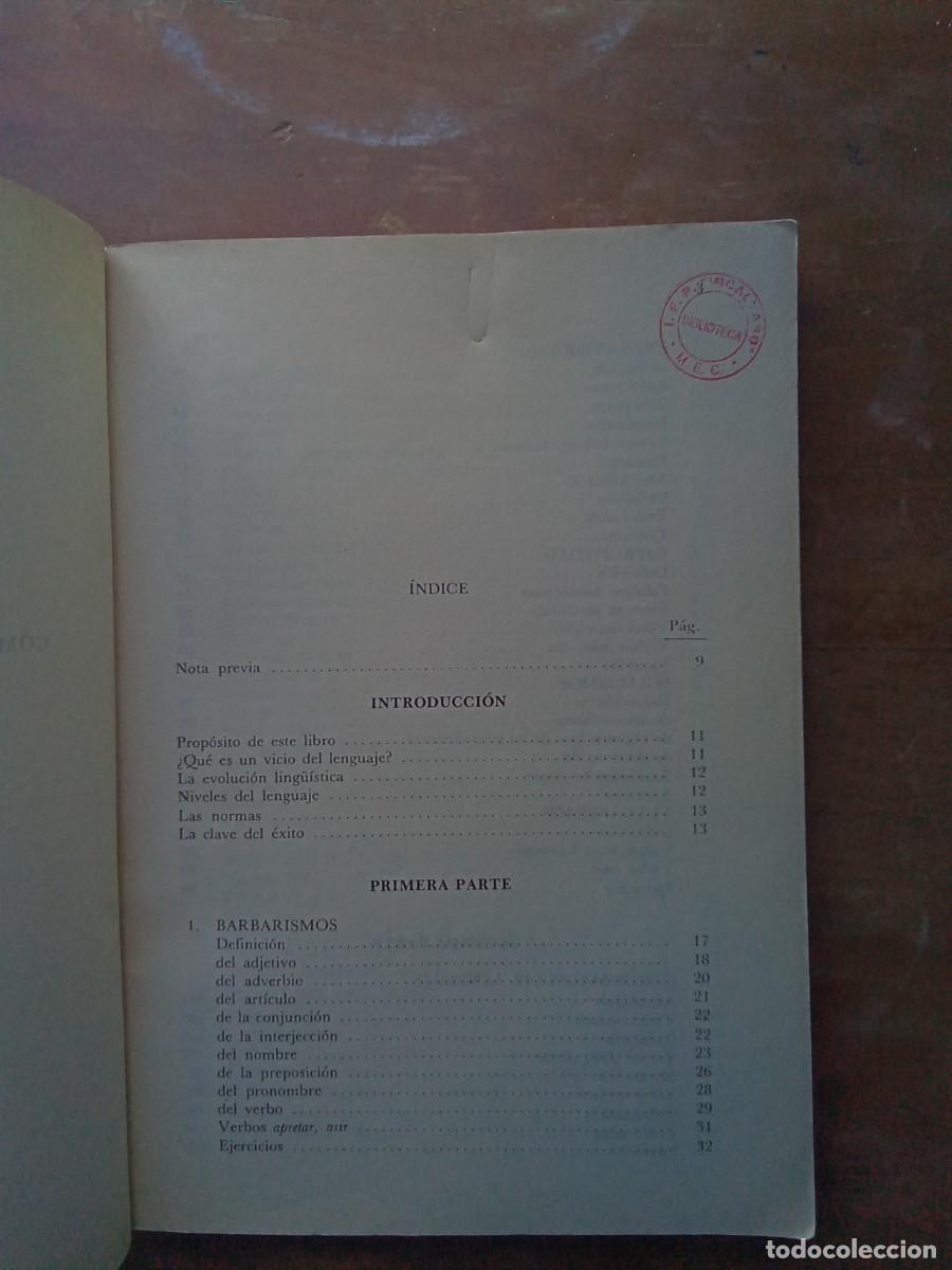 Libros de segunda mano: Como eliminar errores y dudas del lenguaje - Foto 3
