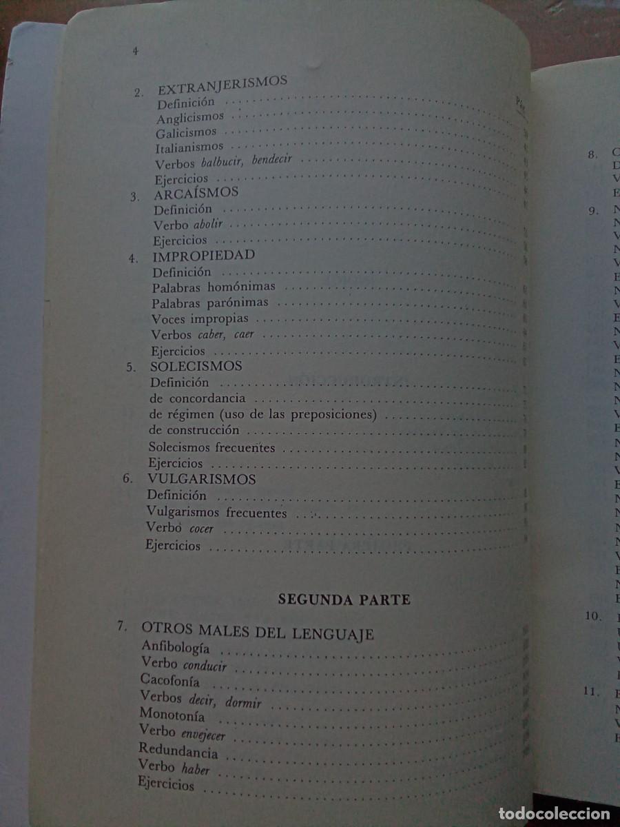 Libros de segunda mano: Como eliminar errores y dudas del lenguaje - Foto 4