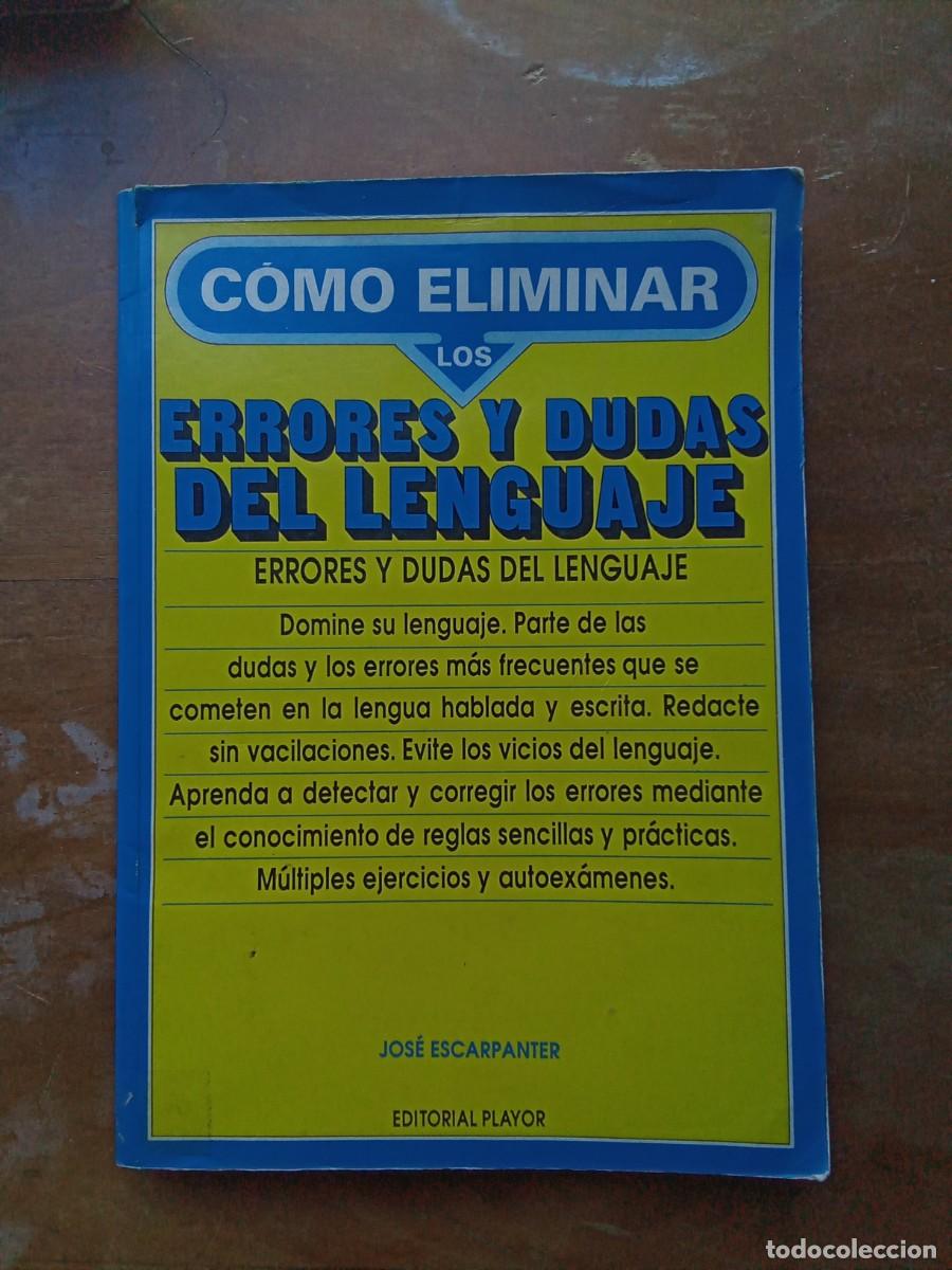 Libros de segunda mano: Como eliminar errores y dudas del lenguaje - Foto 1