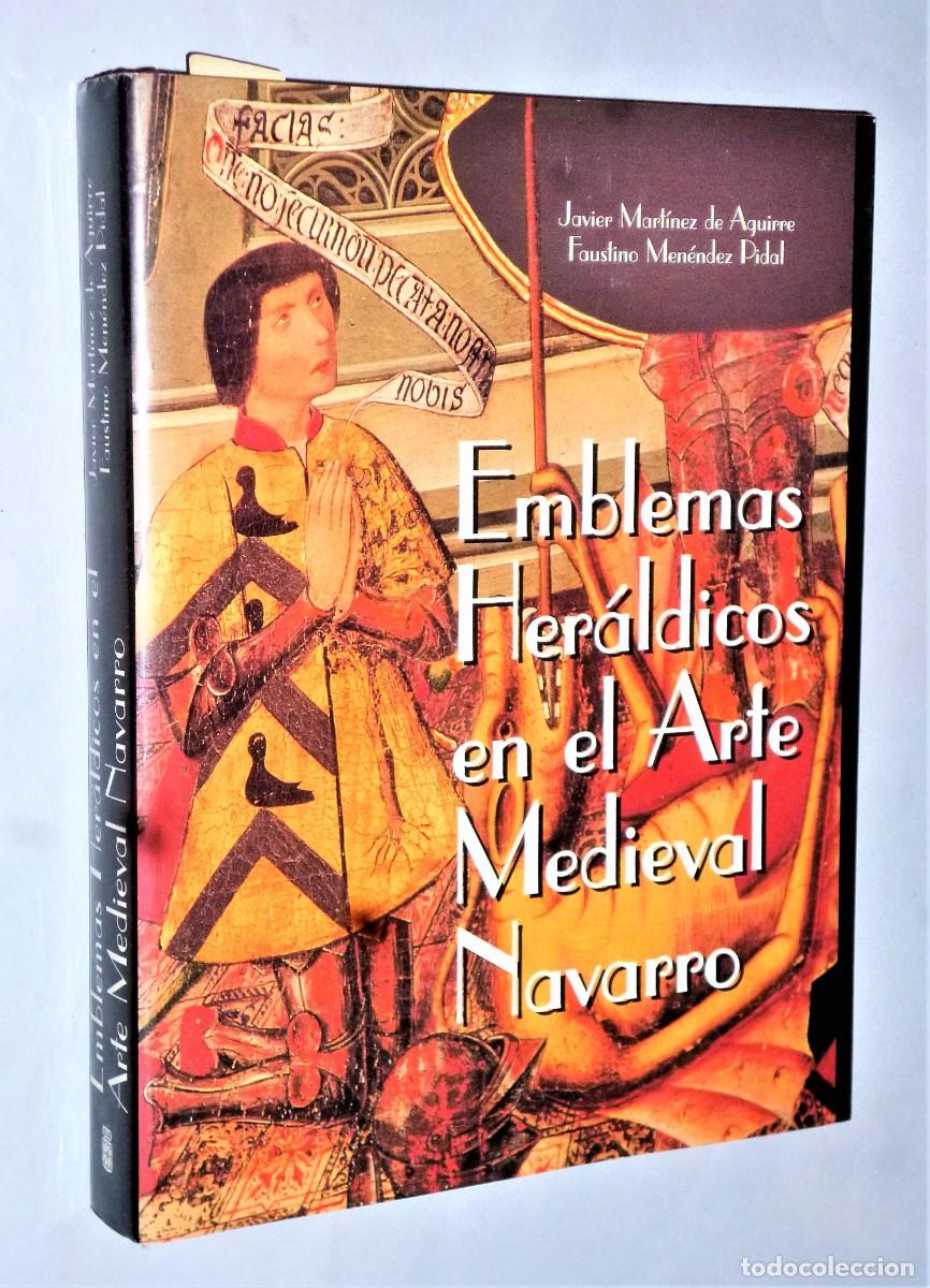 Libros de segunda mano: EMBLEMAS HER&Aacute;LDICOS EN EL ARTE MEDIEVAL NAVARRO - Foto 1