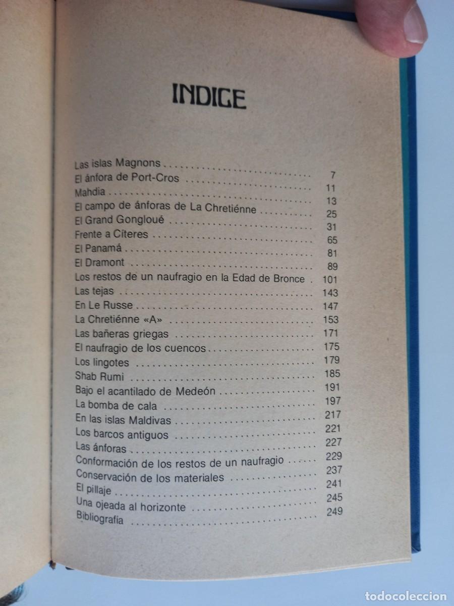 Libros de segunda mano: 30 SIGLOS BAJO EL MAR. (Frederic Dumas, 1975) Impecable - Foto 6