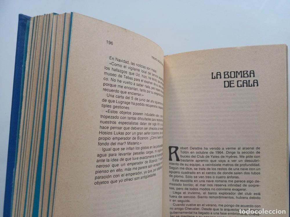Libros de segunda mano: 30 SIGLOS BAJO EL MAR. (Frederic Dumas, 1975) Impecable - Foto 8