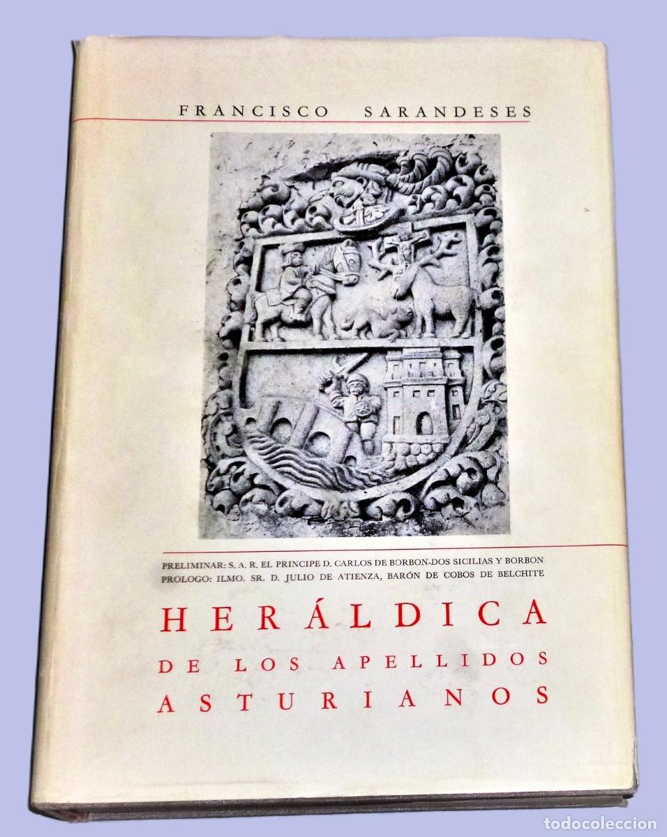 Libros de segunda mano: HER&Aacute;LDICA DE LOS APELLIDOS ASTURIANOS - Foto 1