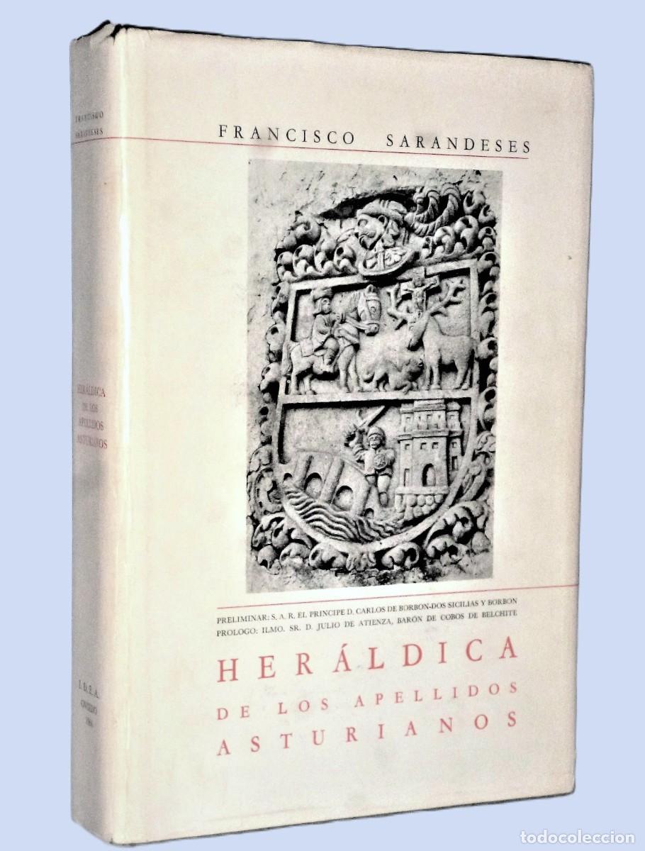 Libros de segunda mano: HER&Aacute;LDICA DE LOS APELLIDOS ASTURIANOS - Foto 2