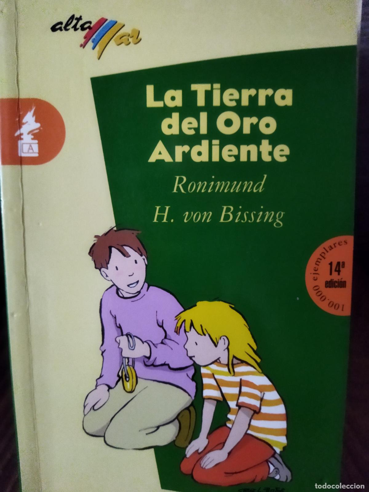 Libros de segunda mano: La tierra del oro ardiente - Foto 1