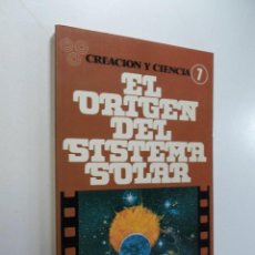 Libros de segunda mano: EL ORIGEN DEL SISTEMA SOLAR - JOHN WHITCOMB