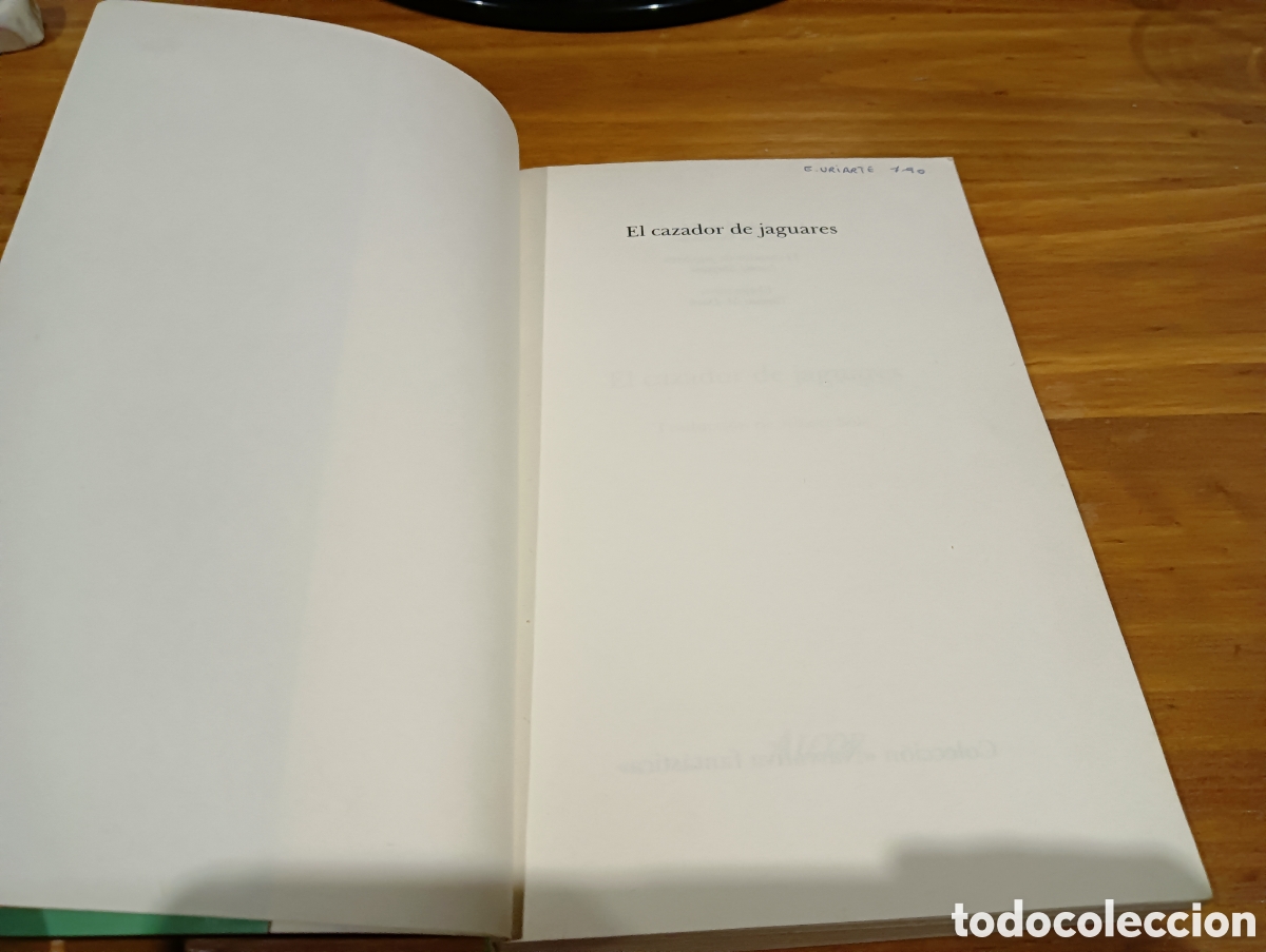 Libros de segunda mano: El cazador de Jaguares - Foto 2