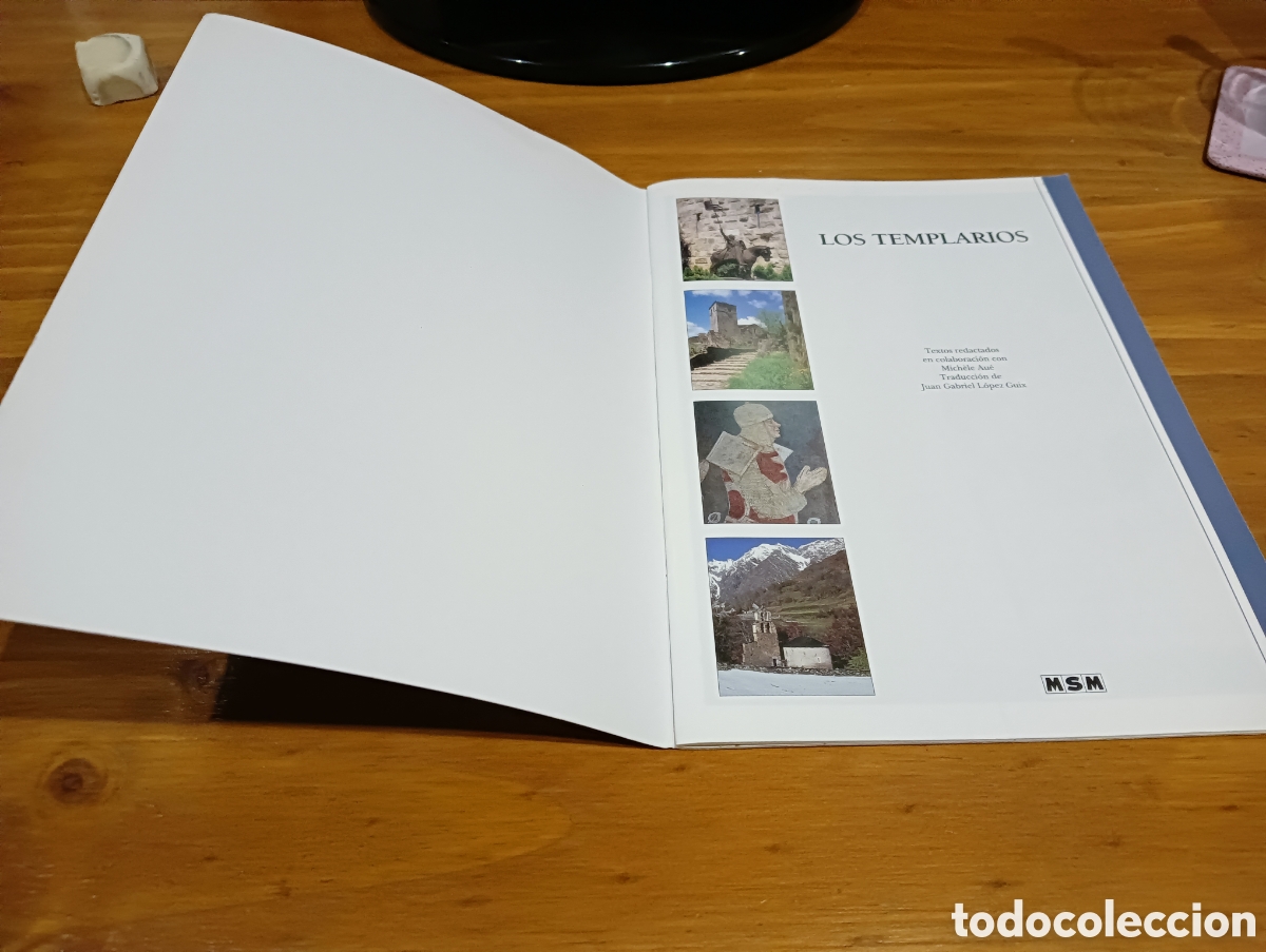 Libros de segunda mano: Los templarios - Foto 2