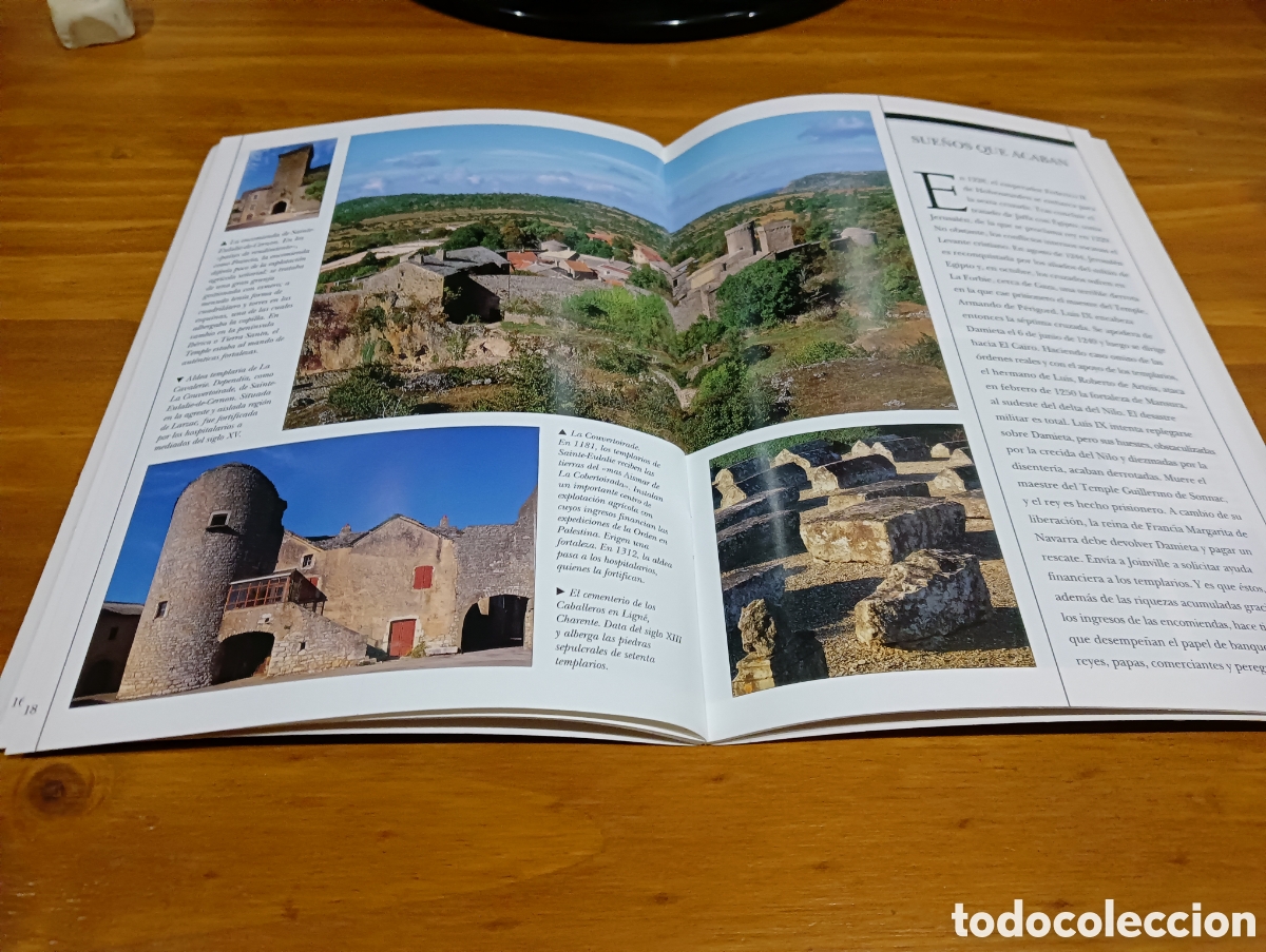 Libros de segunda mano: Los templarios - Foto 3
