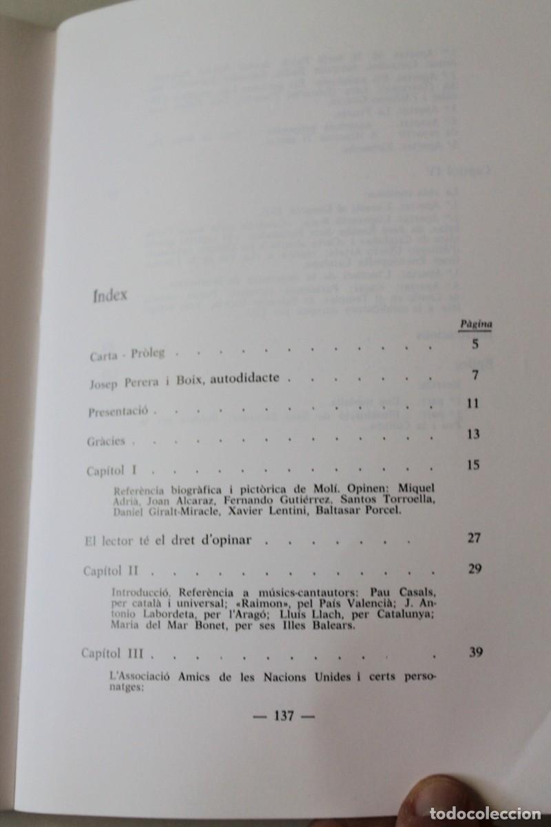 Libros de segunda mano: Josep Perera i Boix - Constataci&oacute; - Virgili & Pag&egrave;s - Foto 3