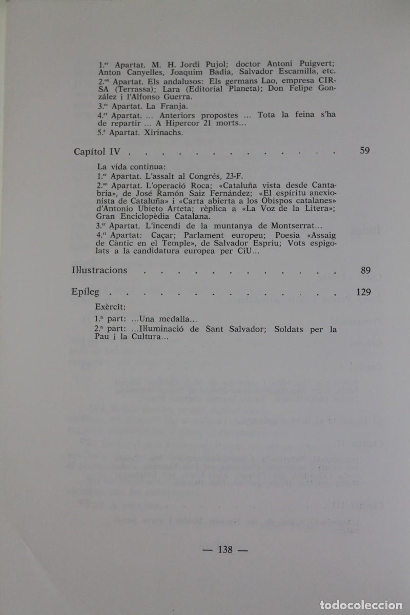 Libros de segunda mano: Josep Perera i Boix - Constataci&oacute; - Virgili & Pag&egrave;s - Foto 4