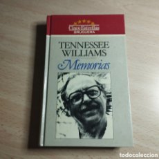 Libros de segunda mano: MEMORIAS. TENNESSEE WILLIAMS. 1983. BRUGUERA 5 ESTRELLAS. 101.