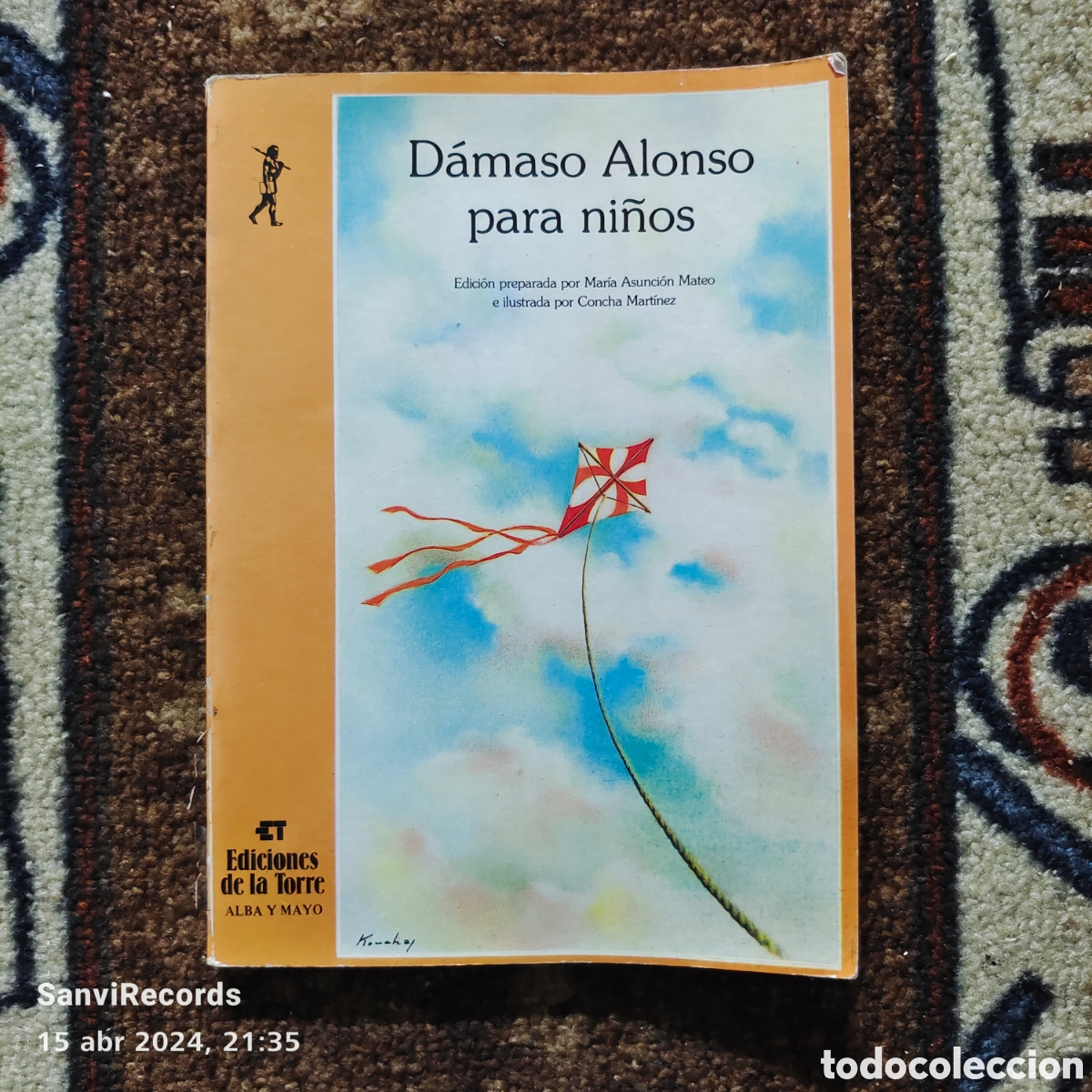 Libros de segunda mano: D&Aacute;MASO ALONSO PARA NI&Ntilde;OS (EDICIONES DE LA TORRE) - Foto 1