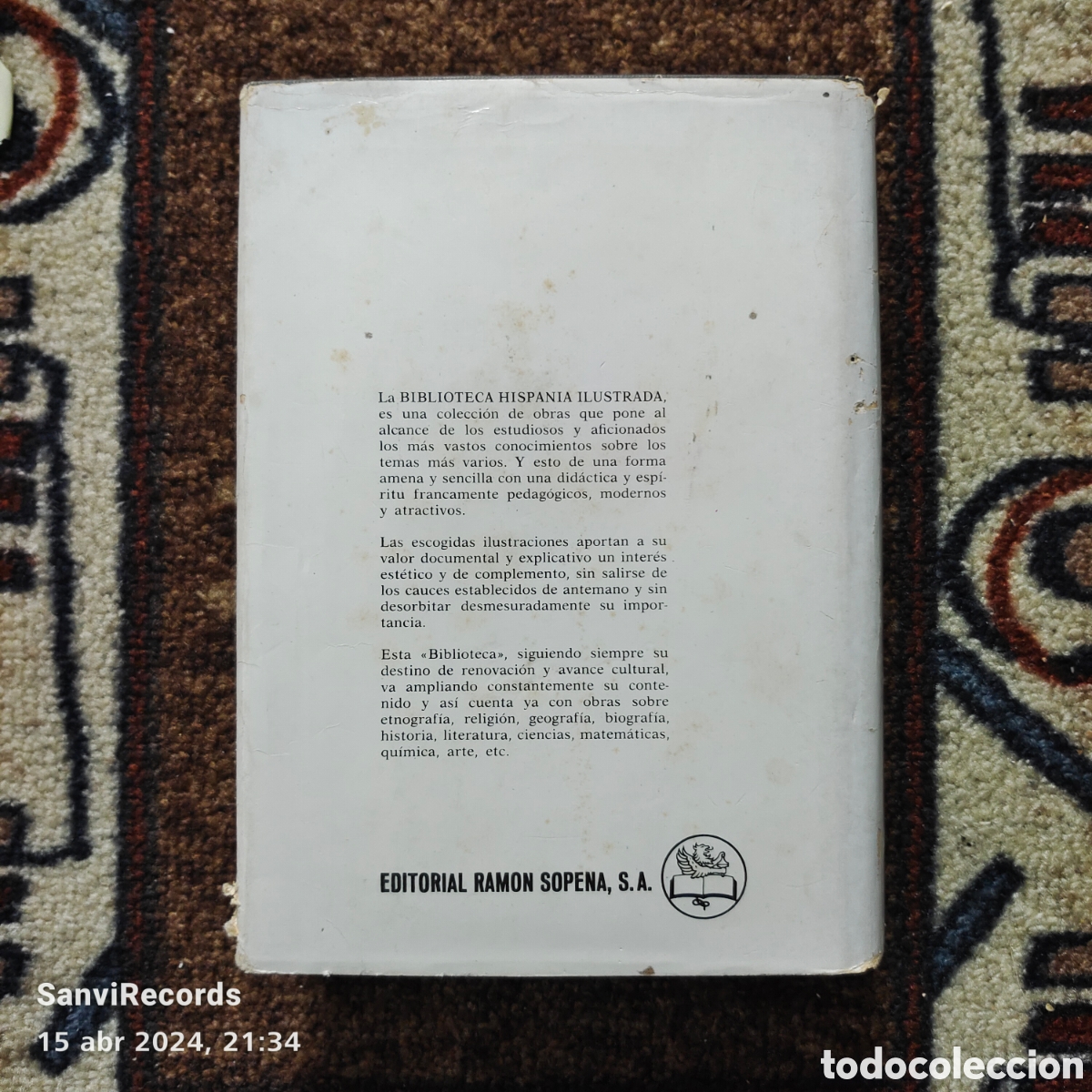 Libros de segunda mano: RAZAS HUMANAS (BIBLIOTECA HISPANIA ILUSTRADA) - Foto 2