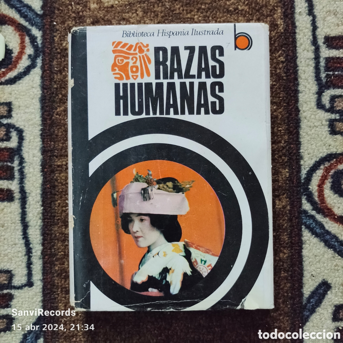 Libros de segunda mano: RAZAS HUMANAS (BIBLIOTECA HISPANIA ILUSTRADA) - Foto 1