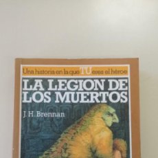Libros de segunda mano: LA LEGION DE LOS MUERTOS-LA BUSQUEDA DEL GRIAL 8-J. H. BRENNAN-ALTEA-1989-LIBRO JUEGO-DESCATALOGADO