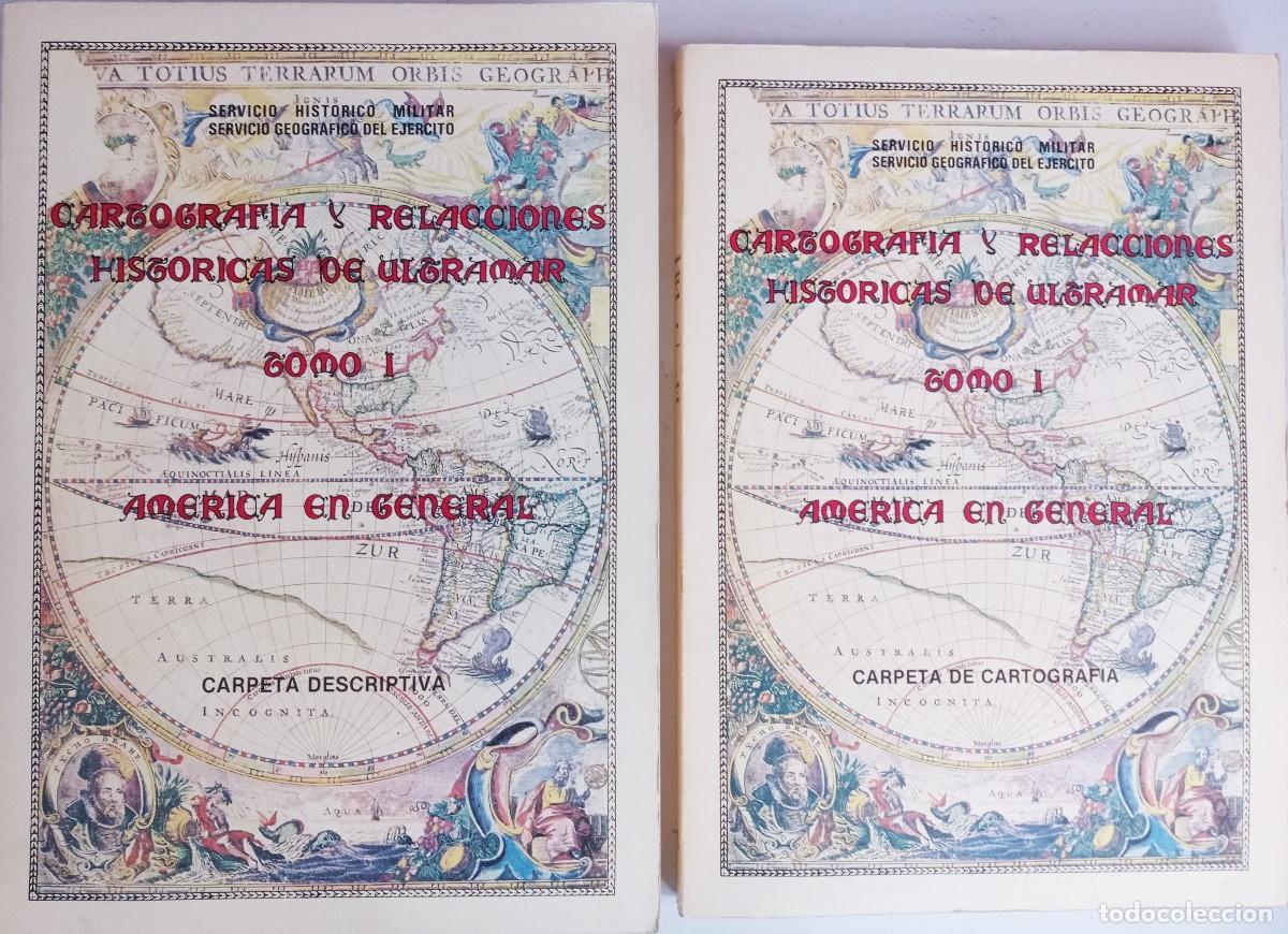 Second hand books: Cartograf&iacute;a y relaciones hist&oacute;ricas de ultramar. Tomo I AMERICA EN GENERAL
