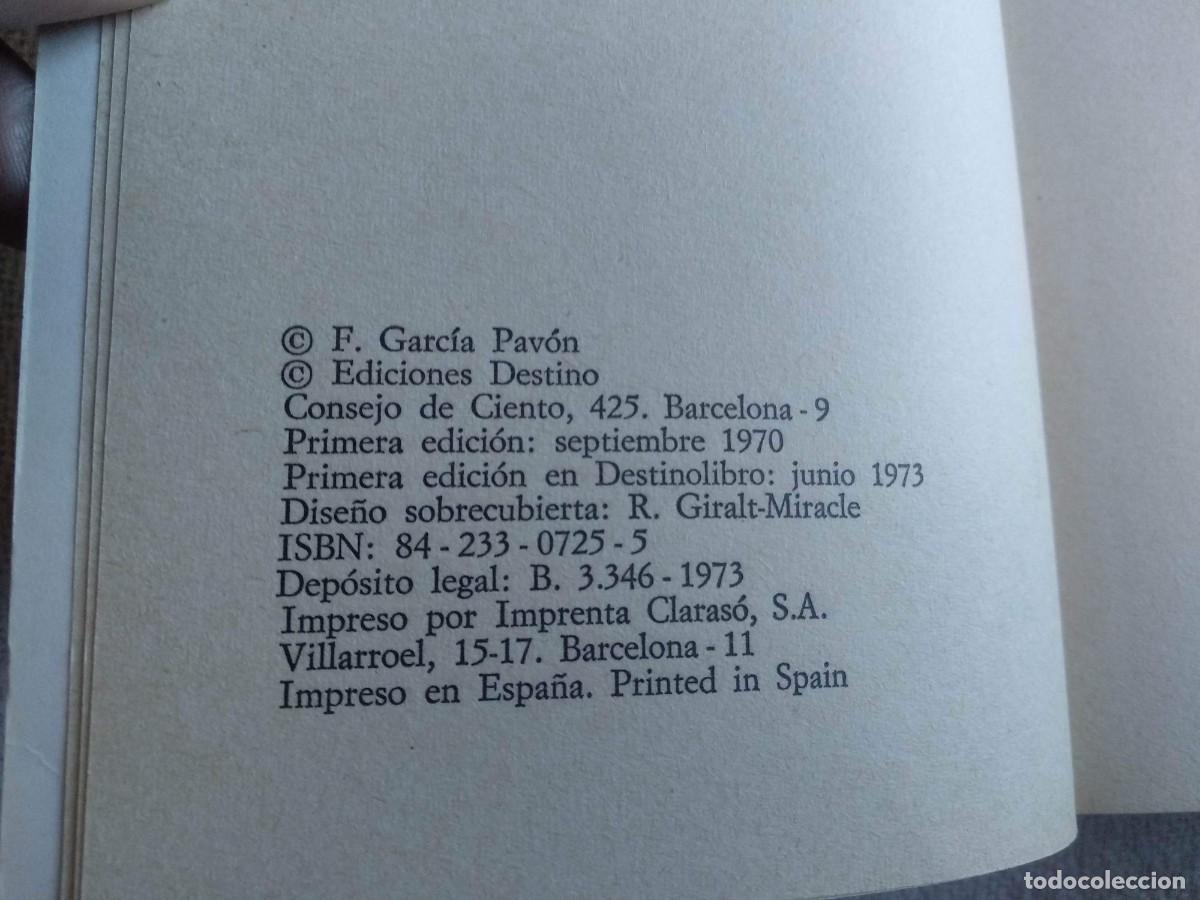 Libros de segunda mano: F. Garc&iacute;a Pav&oacute;n, Nuevas historias de Plinio - Foto 3