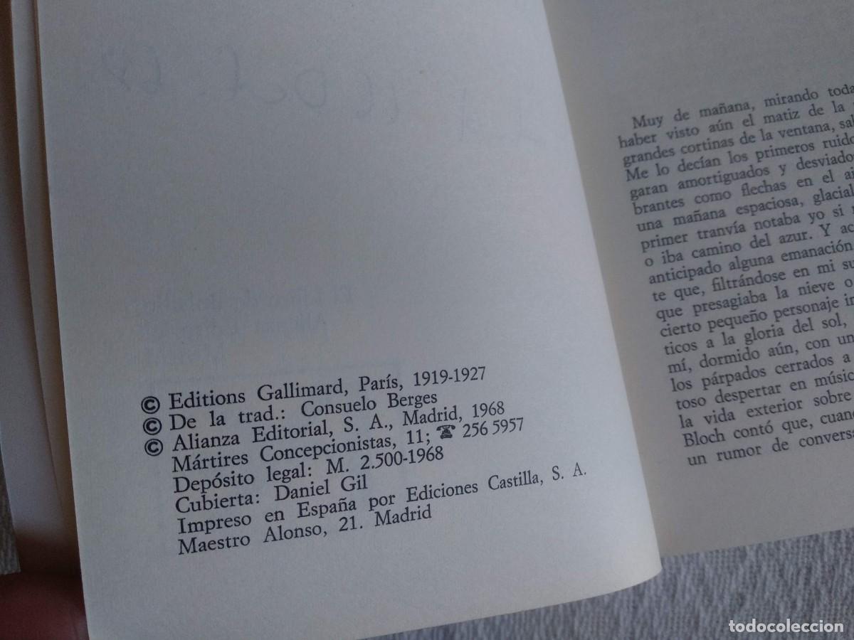 Libros de segunda mano: Lote Marcel Proust, en busca del tiempo perdido - Foto 12