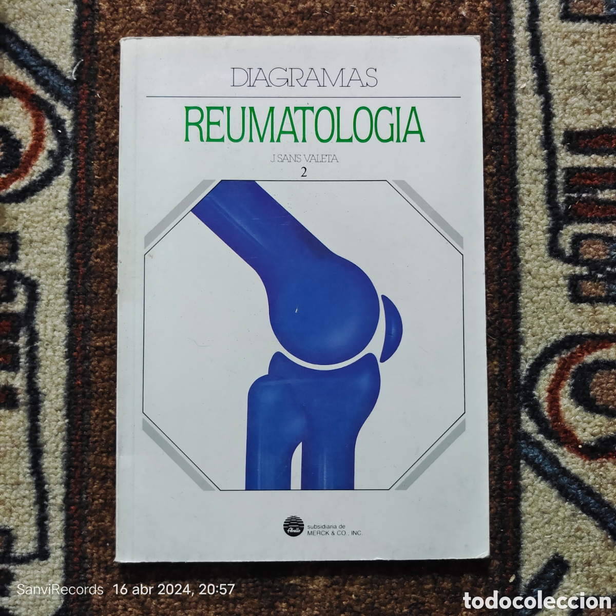 Libros de segunda mano: REUMATOLOG&Iacute;A (J. SANS VALETA) (DIAGRAMAS) - Foto 1