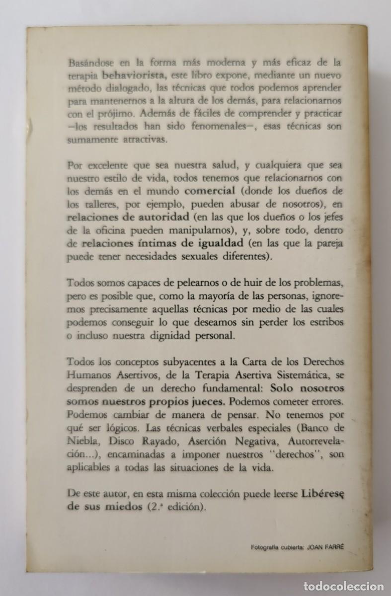 Libros de segunda mano: Libro. Cuando digo no, me siento culpable. Ayuda y Superacion. Manuel J. Smith. - Foto 10